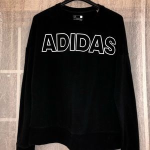 ADIDAS BLACK CREWNECK